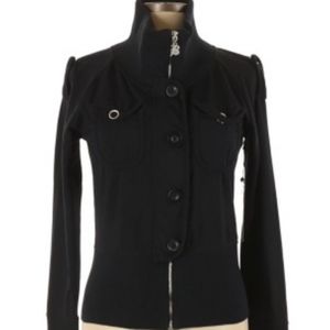 BCBGMAXAZRIA Women's Black Jacket